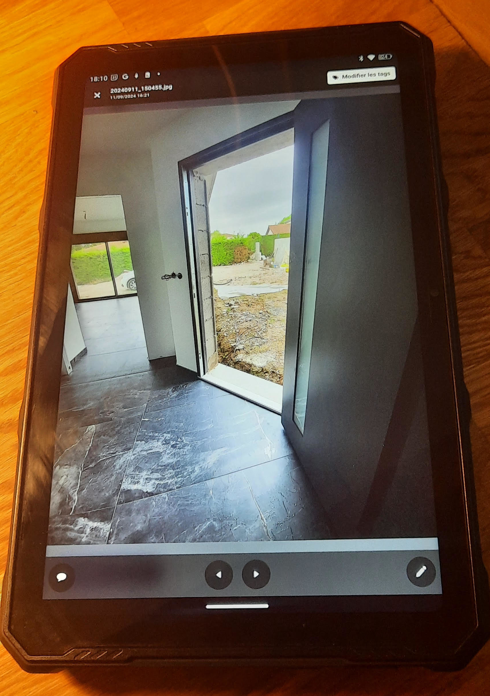 Photos de chantier